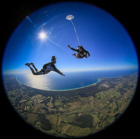 Skydive Byron Bay - New Castle Tourism 2
