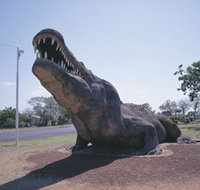 Crocodile Statue - Newcastle Accommodation
