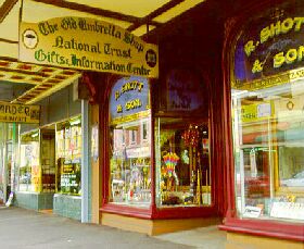 Old Umbrella Shop - New Castle Tourism 0
