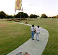 Emerald Centenary of Federation Mosaic Pathway - Newcastle Accommodation