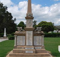 Boer War Memorial and Park Allora - New Castle Tourism