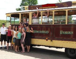 Newcastles Famous Tram - New Castle Tourism 1