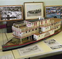 Wentworth Model Paddlesteamer Display