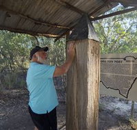 One Ton Post Mungindi Queensland - New Castle Tourism