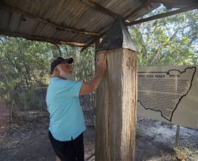 One Ton Post, Mungindi Queensland - New Castle Tourism 0