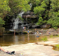 Somersby Falls picnic area - New Castle Tourism