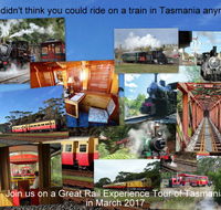Great Rail Experiences  Tasmania Tour 2017 - Newcastle Accommodation