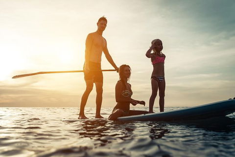 Noosa Stand Up Paddle Group Lesson - New Castle Tourism 0