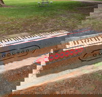 Piano Park Bench Moonta - Newcastle Accommodation