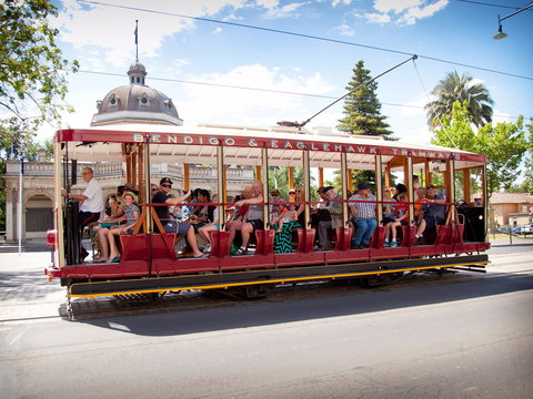 Bendigo Tramways Vintage Talking Tram - New Castle Tourism 0