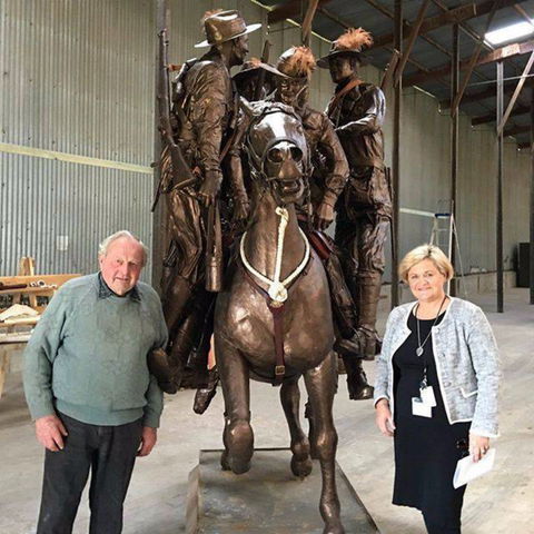 Bronze Bill The Bastard: Australia's Greatest War Horse - New Castle Tourism 0