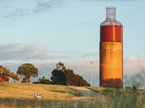 Rutherglen Wine Bottle - New Castle Tourism 0