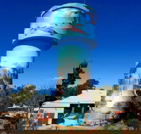 Lockhart Water Tower Mural - Newcastle Accommodation