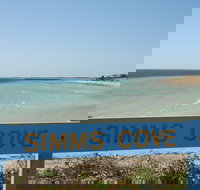Simms Cove lookout and beach Moonta Bay