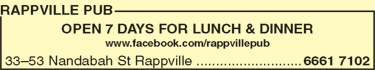 Rappville Pub - Newcastle Accommodation 1