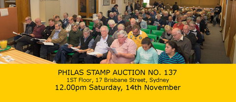 PHILAS Stamp Auction No. 137 - Newcastle Accommodation 2