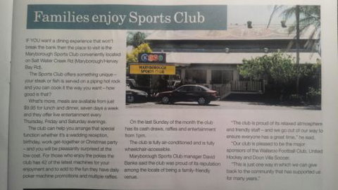 Maryborough Sports Club Inc - Newcastle Accommodation 3