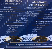 Taj Mahal Indian Restaurant - Newcastle Accommodation