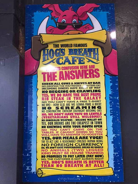 Hog's Breath Cafe - Newcastle Accommodation 1