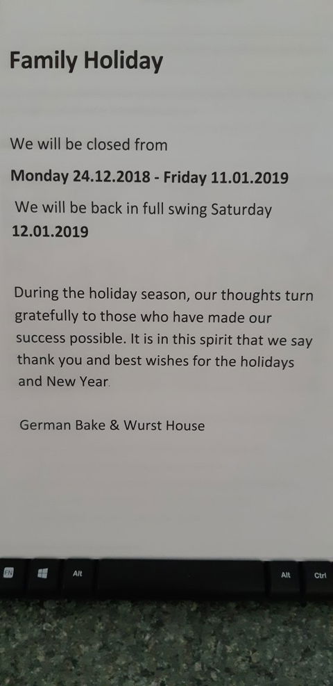German Bake & Wurst House - New Castle Tourism 2