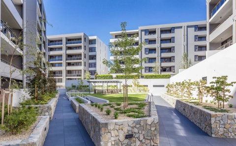 Modern Executive Apt@Barton*1BR*WiFi*Gym*Secure Parking*Canberra - Newcastle Accommodation 18