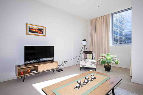 Spacious 1BR Stylish New Acton Apartment +Parking - Newcastle Accommodation 0