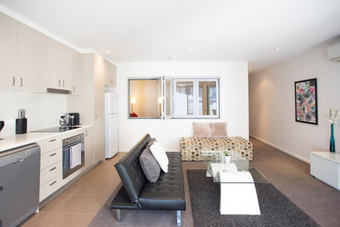 Modern Executive Apartment @ Braddon, 1BR, Wine, Wifi, Secure Parking, Canberra - Newcastle Accommodation 1