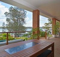 The House on the Lake  Fishing Point Lake Macquarie - honestly put the line in and catch fish - New Castle Tourism