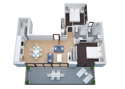 The Hamptons Apartments - Port Melbourne - Newcastle Accommodation 31