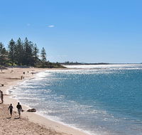 The Norfolks on Moffat Beach - New Castle Tourism