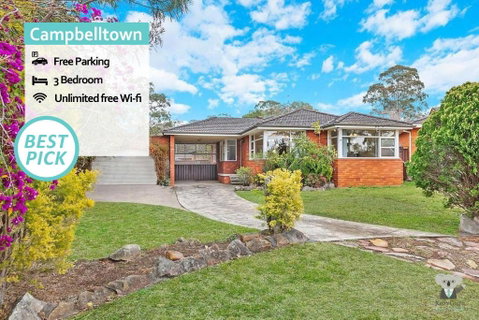 CAMPBELLTOWN HOLIDAY HOME 3 BED + FREE PARKING NCA039 - Newcastle Accommodation 0