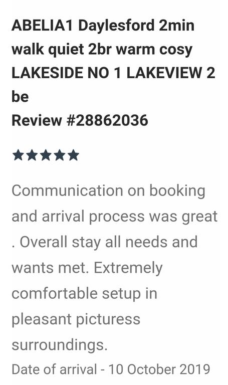 Abelia Cottages SPA LAKESIDE COTTAGE NO 1 - Newcastle Accommodation 3