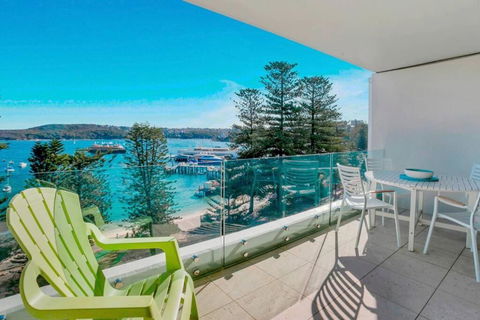 MAN29 - Beautiful 2 BR Apartment Manly Wharf Views - Newcastle Accommodation 0