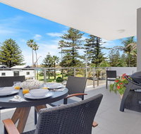 Bathers at the Beach - across from Surf Beach - Newcastle Accommodation