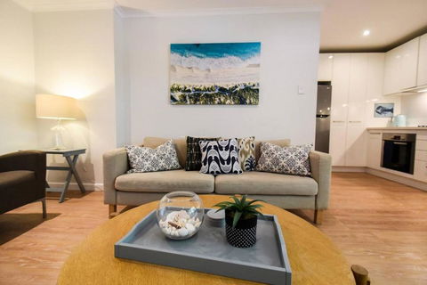 Resort-style Coastal Living With Balcony & Pool - Newcastle Accommodation 0