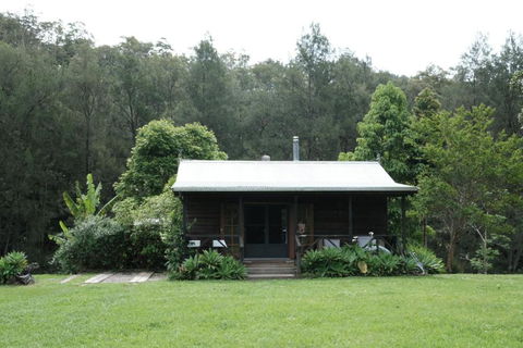 Romantic Wooden Nature Cabin Overlooking Forest & Crystal Clear River - Newcastle Accommodation 0