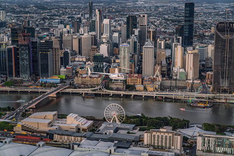 Private Helicopter Scenic Tour Of Brisbane - 25min - Newcastle Accommodation 4