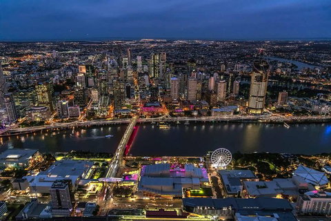 Brisbane City - Private Helicopter Sunset Flight - 25min - Newcastle Accommodation 5