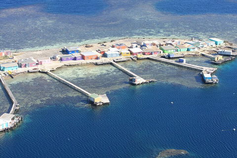 Pink Lake + Abrolhos Islands Scenic Flight - Newcastle Accommodation 1