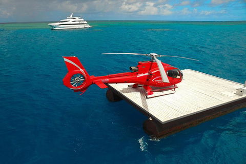 Great Barrier Reef Scenic Helicopter Tour And Cruise From Cairns - New Castle Tourism 5