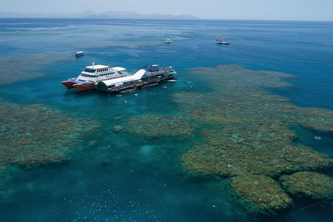 Cruise To Moore Reef Pontoon And Return Helicopter Flight From Cairns - Newcastle Accommodation 0