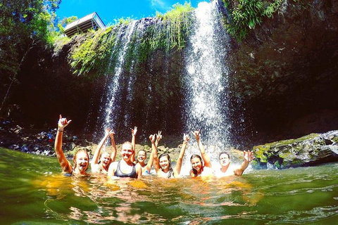 Byron Surrounds: Nimbin Waterfall Adventure - Swimming Tour - Newcastle Accommodation 0