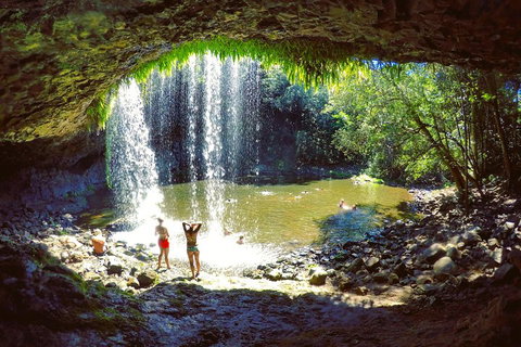 Byron Surrounds: Nimbin Waterfall Adventure - Swimming Tour - Newcastle Accommodation 1