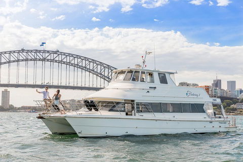 Vivid 90-Minute Sydney Harbour Intimate Catamaran Cruise With Canapes - Newcastle Accommodation 1