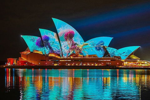 Vivid 90-Minute Sydney Harbour Intimate Catamaran Cruise With Canapes - Newcastle Accommodation 2
