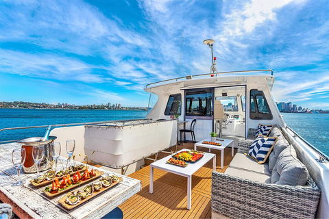 Vivid 90-Minute Sydney Harbour Intimate Catamaran Cruise With Canapes - Newcastle Accommodation 4
