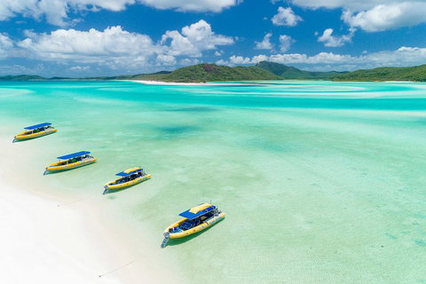 Great Barrier Reef Scenic Flight And Ocean Rafting Whitehaven Beach Day Trip - Newcastle Accommodation 2