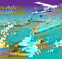 Scenic Flight - Great Barrier Reef Heart Reef Whitehaven Beach  Hill Inlet - Newcastle Accommodation