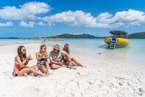 Ocean Rafting Tour To Whitehaven Beach, Hill Inlet Lookout & Top Snorkel Spots - Newcastle Accommodation 0