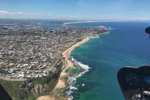 40-45 Minute Port Stephens And Stockton Beach Helicopter Flight - For 2 - New Castle Tourism 1